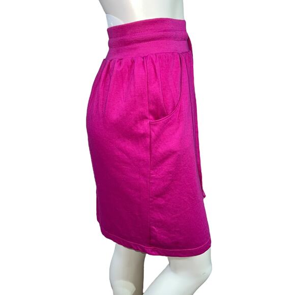 Basic Essentials 90s Pink Skirt, Size Medium, Poly-Cotton Blend, Good Condition - Picture 5 of 12